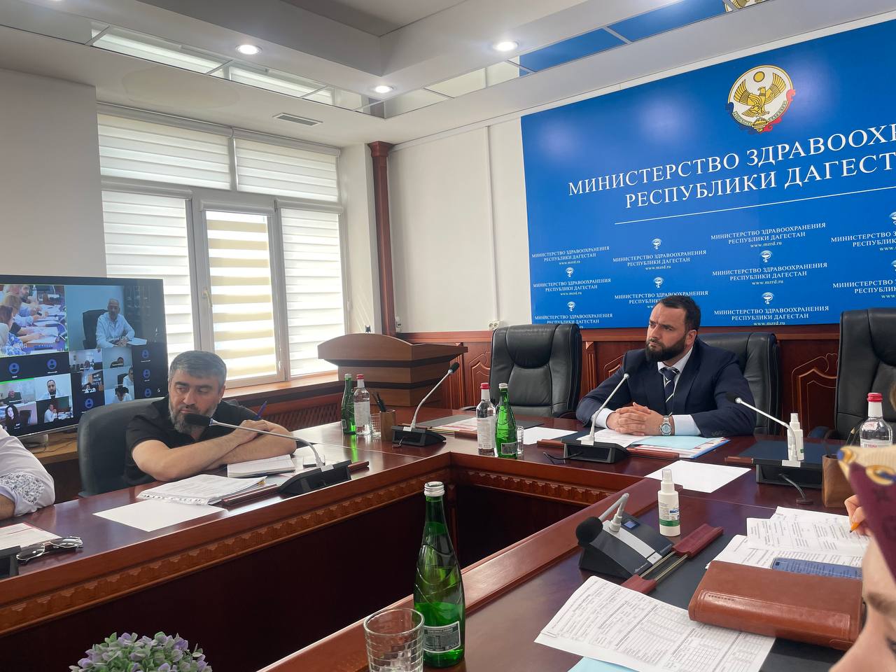 в Минздраве Дагестана состоялся Оперштаб с подведомственными организациями под руководством врио министра здравоохранения РД Алиомара Ахмедова